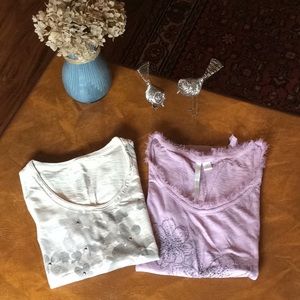 🍄 Lauren Conrad Tee & St. John’s Bay Tee Bundle